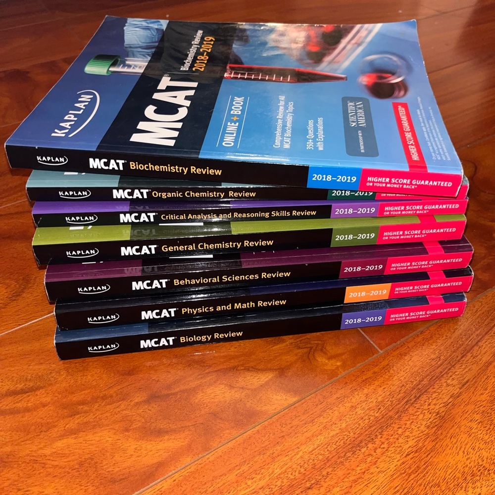 MCAT prep books